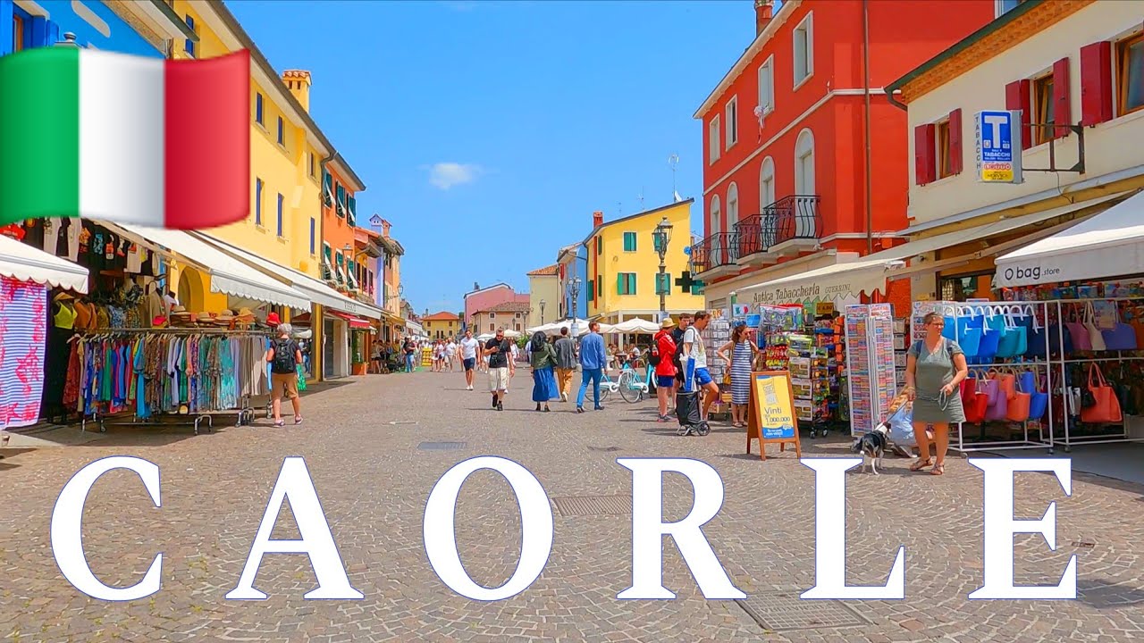 Caorle Italy 🇮🇹 Caorle Italy in Summer 4K UHD