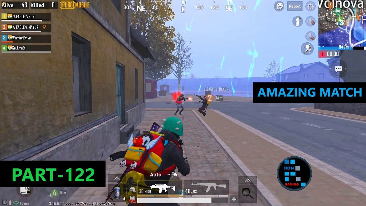 PUBG MOBILE | AMAZING 22 KILLS WITH SQUAD IN CUSTOM ROOM SUBS GAMEPLAY