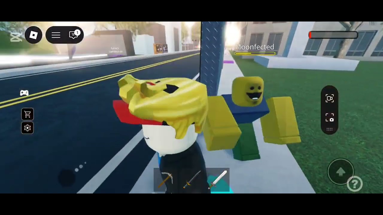 I played The moon wakes up 