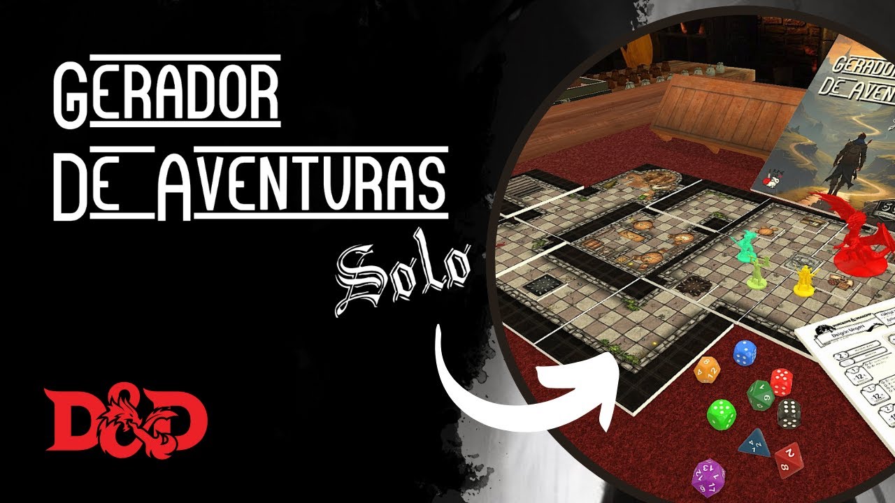Jogue RPG sozinho - Gerador de Aventuras Solo