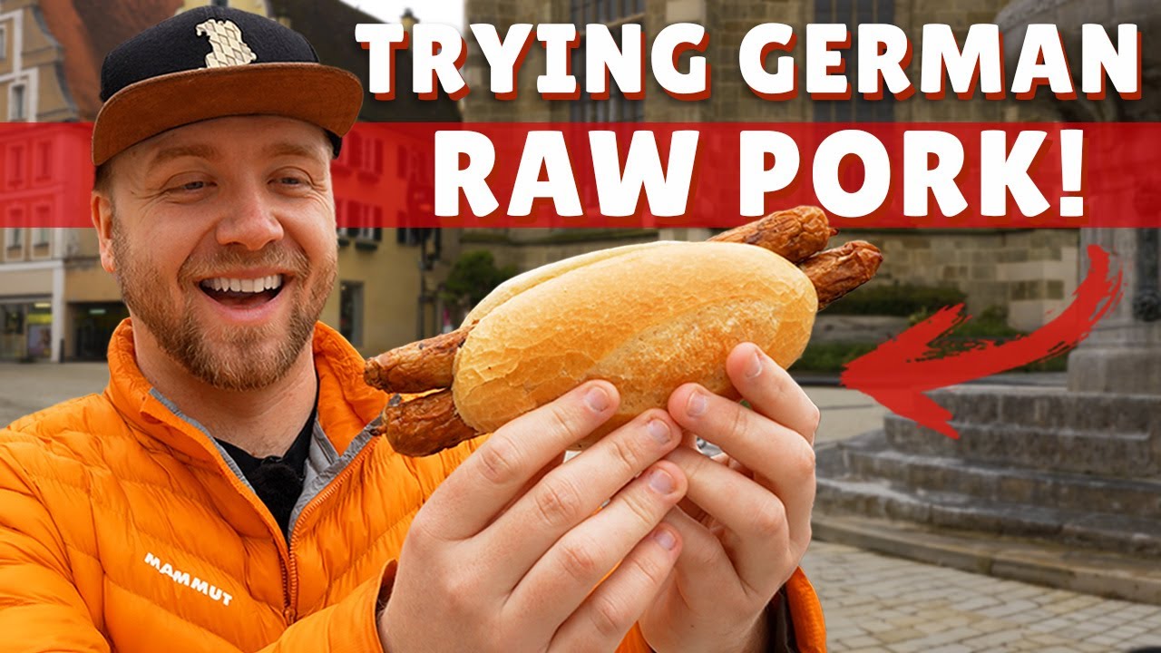 Our BEST German Food Tour YET! Nördlingen Sausage, Cake & More | Bavaria