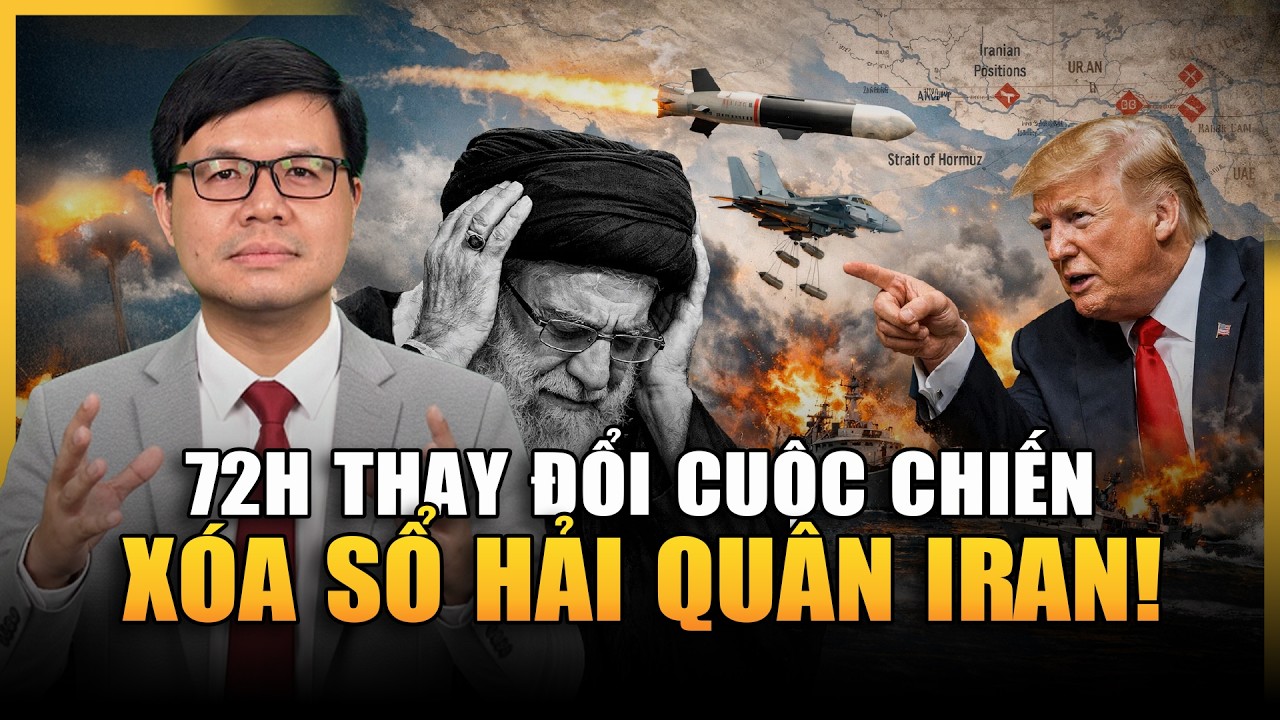 Cơn Thịnh Nộ Kinh Hoàng: Hải Quân Iran Bị Xóa Sổ Trong 72 Giờ