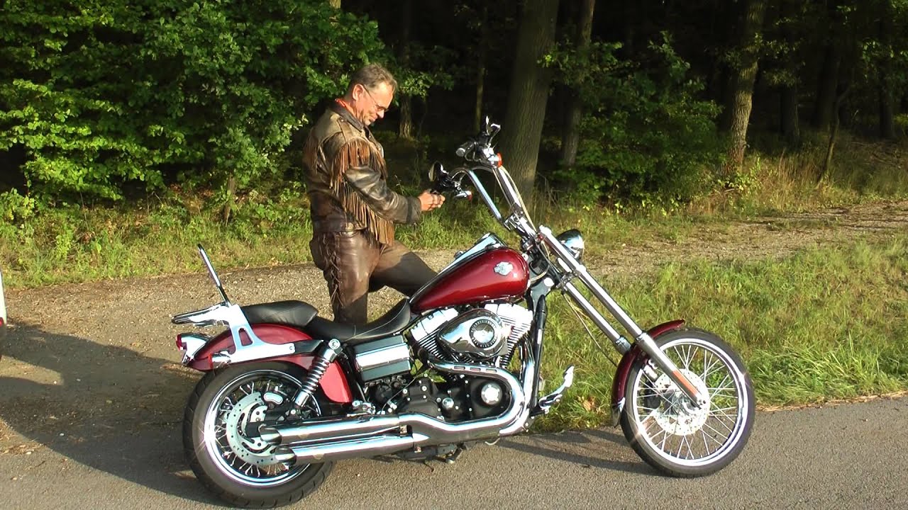 HD Dyna Wide Glide 2010 mit Penzl Auspuff