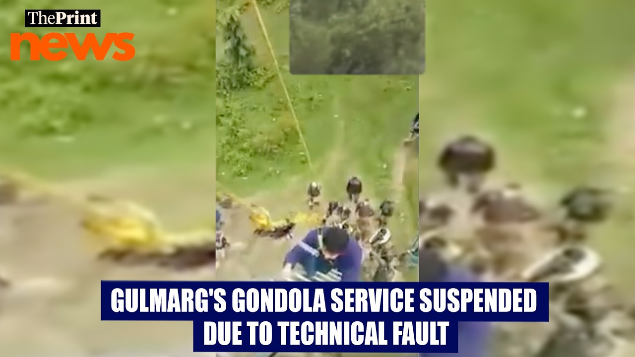 Gulmarg's Gondola service suspended due to technical fault, rescue operations underway