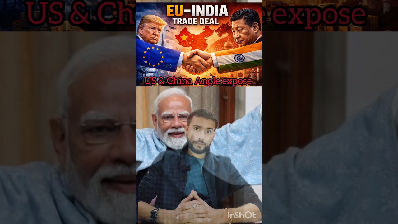 EU–India Alliance: China Ko Challenge or Usa ko Ishara?