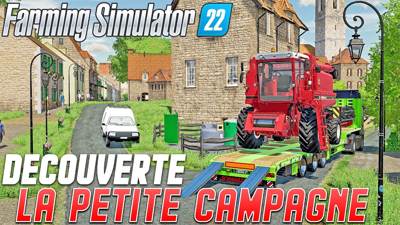 DÉCOUVERTE DE LA TOUTE DERNIÈRE MAP FRANÇAISE POUR CONSOLES 🇫🇷 ! FARMING SIMULATOR 22 !