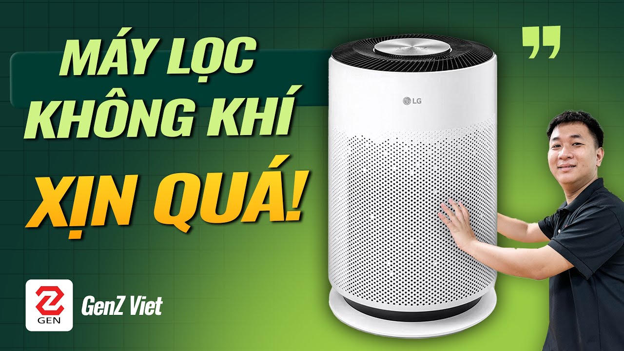 Đánh giá Máy Lọc Không Khí LG PuriCare 360 Hit: giá cực tốt và rất nhiều tính năng xịn! | Genz Viet