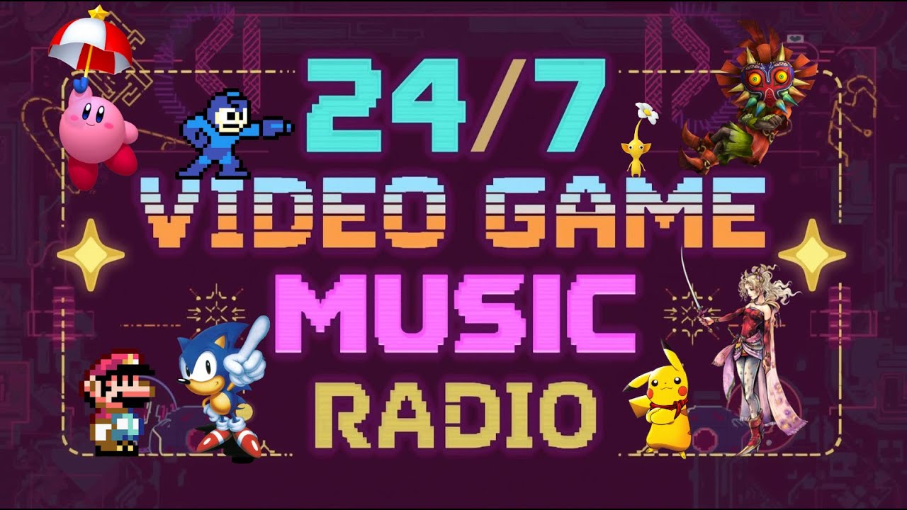 🔴 [24/7] Video Game Music Radio [HQ] ~Study, Work and Relax~ ~Request Your Favourite Music!~