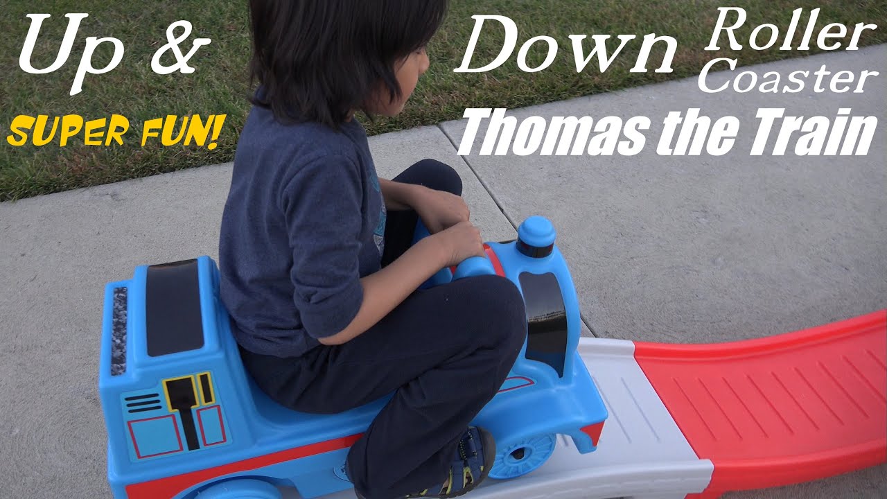 Thomas & Friends: Up & Down Roller Coaster Thomas the Tank Engine Ride at the Park