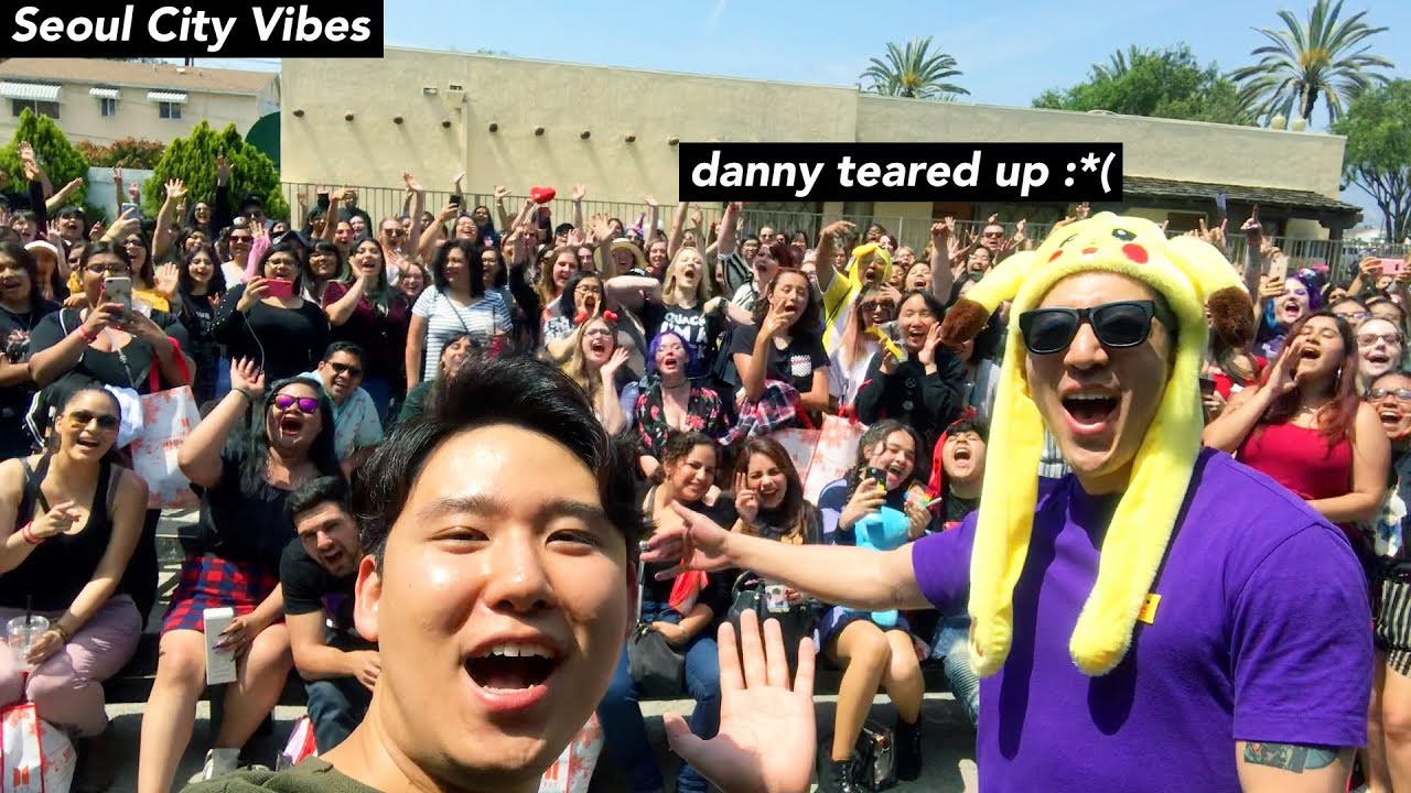 Our FIRST fan meet in LA! (guess how many people came)
