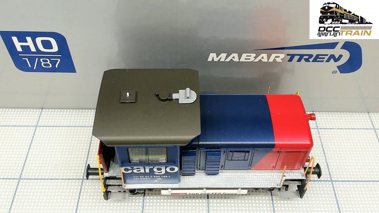 HO scale SBB CFF FFS Cargo Tm 232 diesel locomotive Part 1