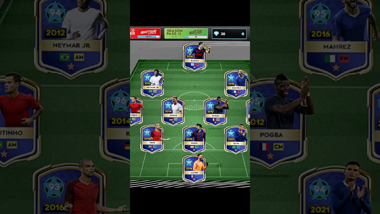 DLS25 Champions team vs Legendary team #dls25 #dls2025 #dls #dreamleaguesoccer #dreamleague