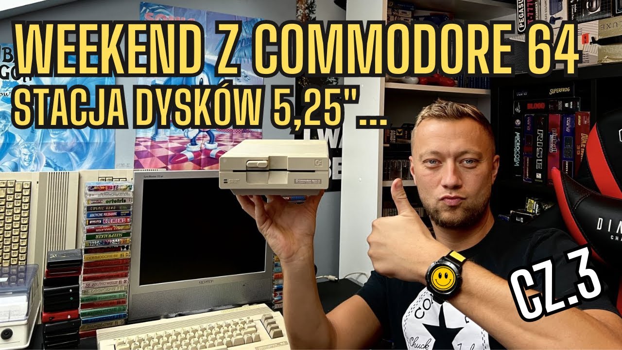 Kiedyś każdy o niej marzył... stacja Commodore 1541 II - dyskietkowe granie Cz.3