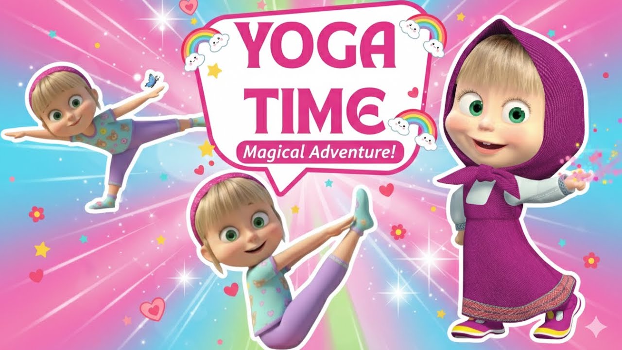 🧘‍♀️ Yoga for Kids: Fun Full Body Stretch! (Grow Tall & Stay Bendy) 🦒✨
