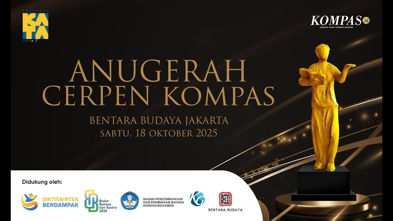 LIVE | Malam Anugerah Cerpen Kompas