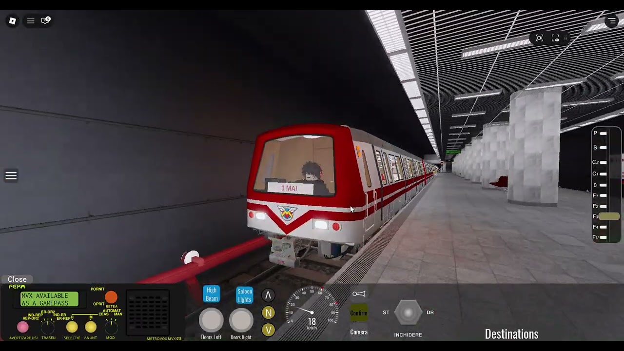 Conduc metroul pe M4 [ partea 2 ]