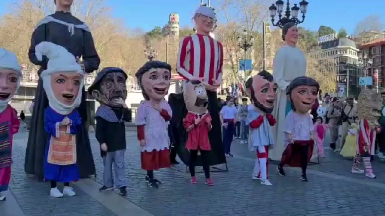 Gigantes de Bilbao | Bilbao | Inauteriak | 18/2/2023