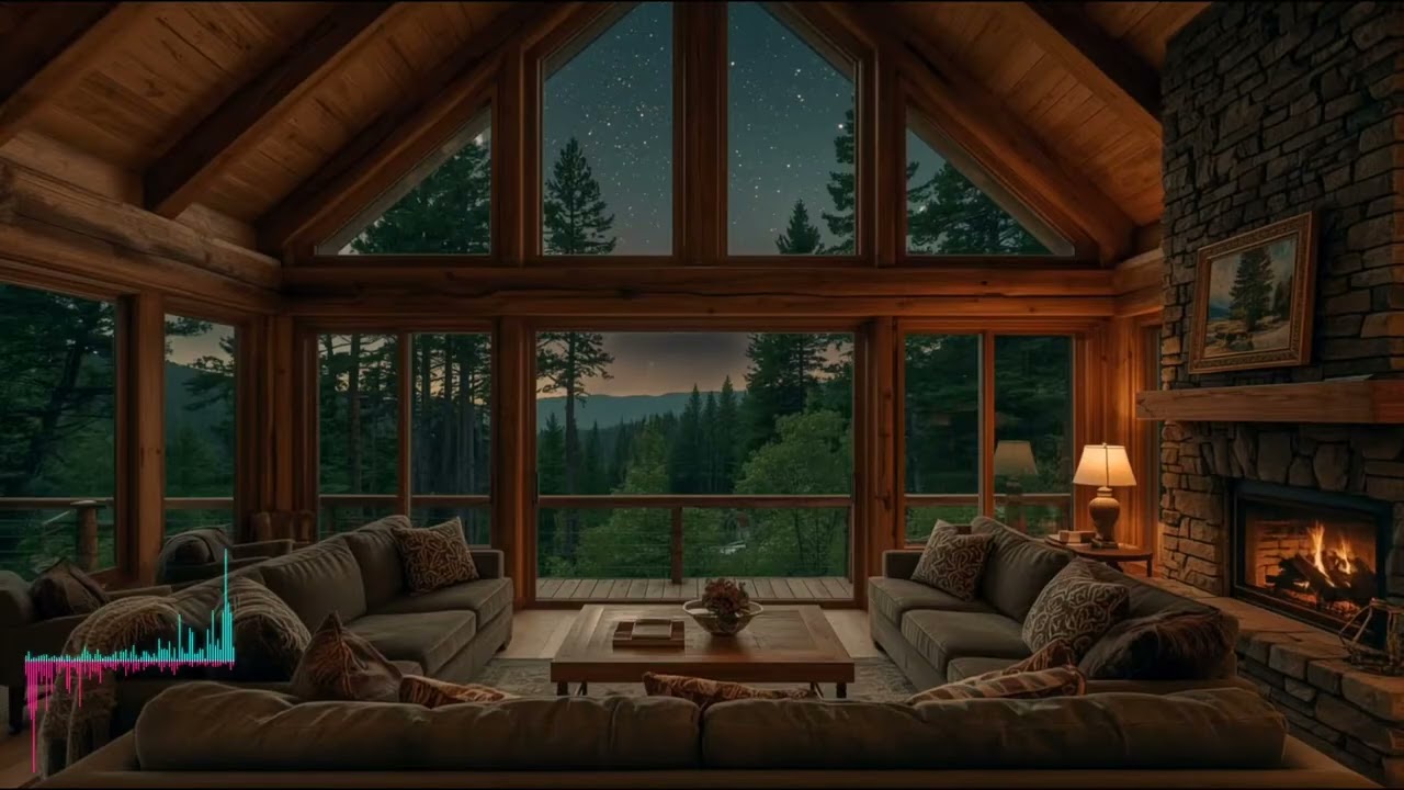 🌌 Starlit Midnight Jazz Lounge ✨ Smooth Instrumental Jazz for Study & Unwind