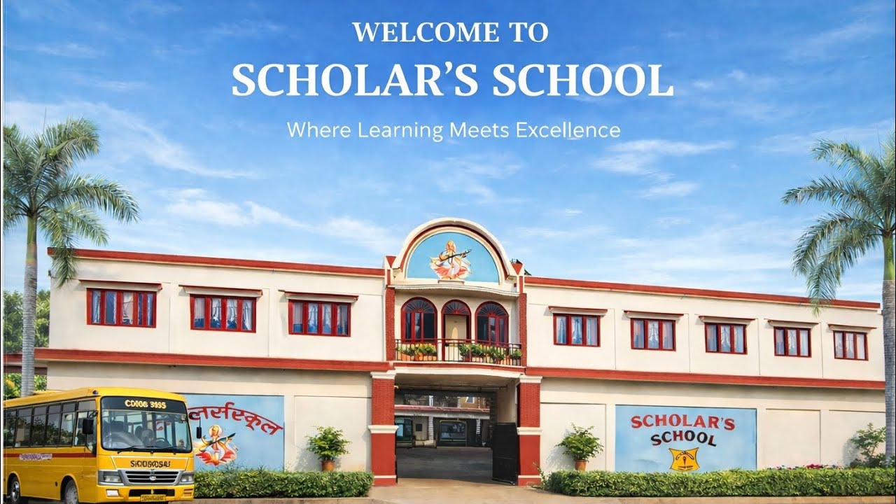 WELCOME TO SCHOLAR’S SCHOOL