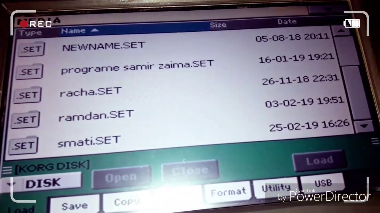 شرح نقل ا لاصوات من برنامج لبرنامج في كل انواع الكورج korg pa