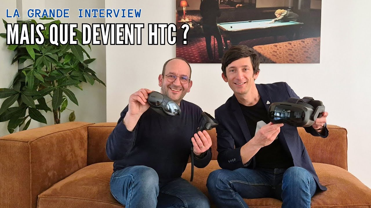 Vive Focus 3 et XR Elite... qu'est devenu le géant HTC ? (La grande interview)