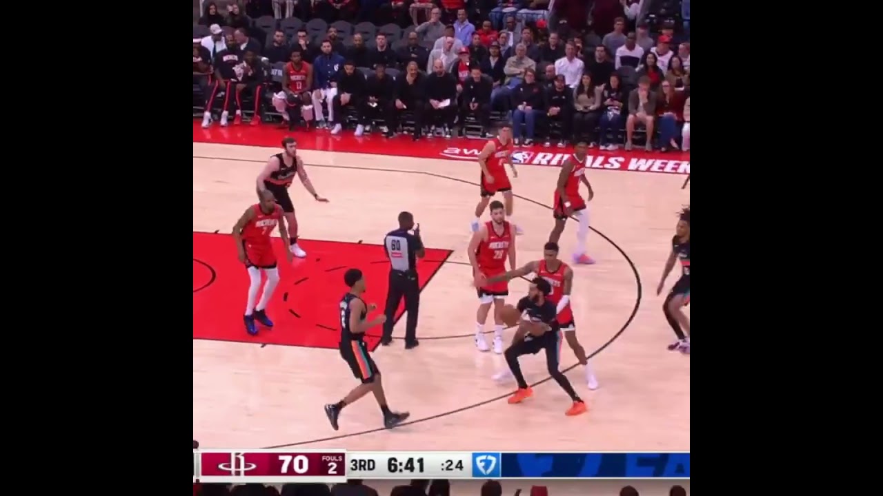LUKE WITH THE REVERSE 😤💥 Spurs vs Rockets