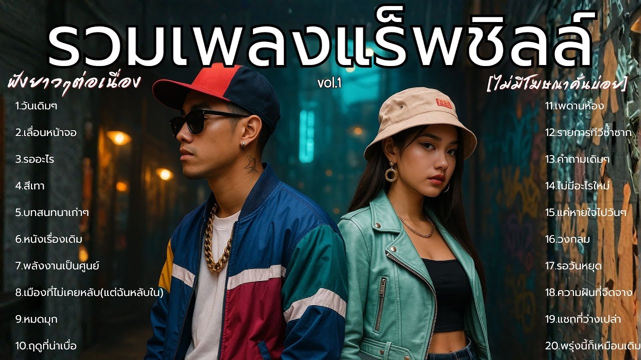 รวมเพลงแร็ป - ฮิปฮอปสุดชิลล์ ฟังเพลินยาวๆ 1 ชั่วโมงเต็ม - [RAP ZONE iii]