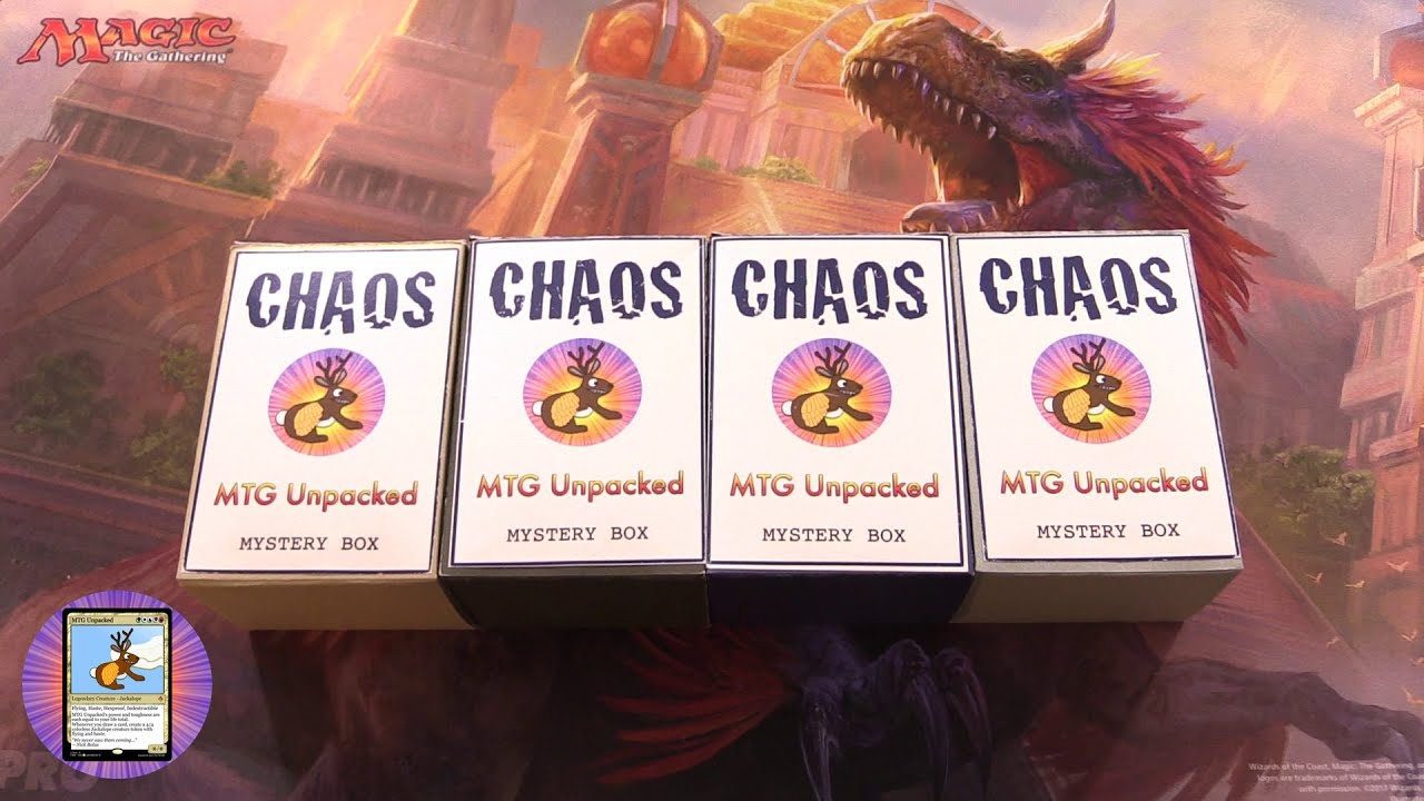 KAIJU-Themed MTG Chaos Boxes - GODZILLA MADNESS!