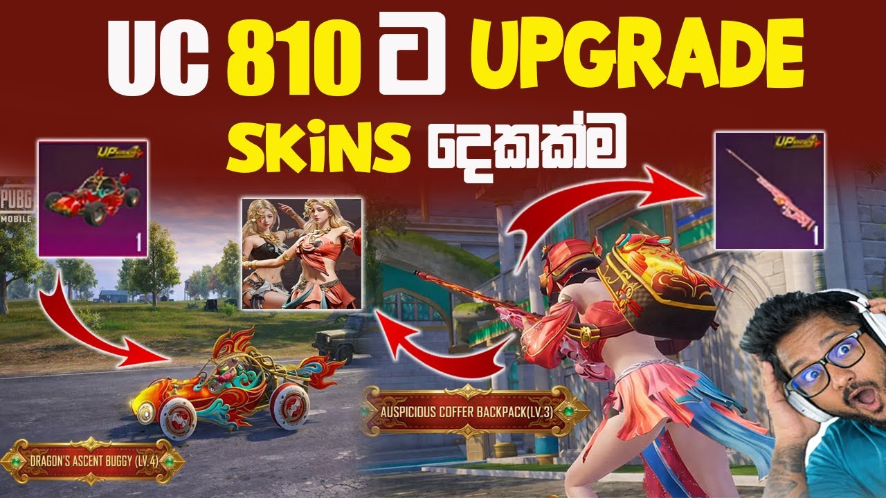 UC 810 කට  Upgrade skins දෙකක්ම | S28 A17 Bonus Pass | Mr Bro
