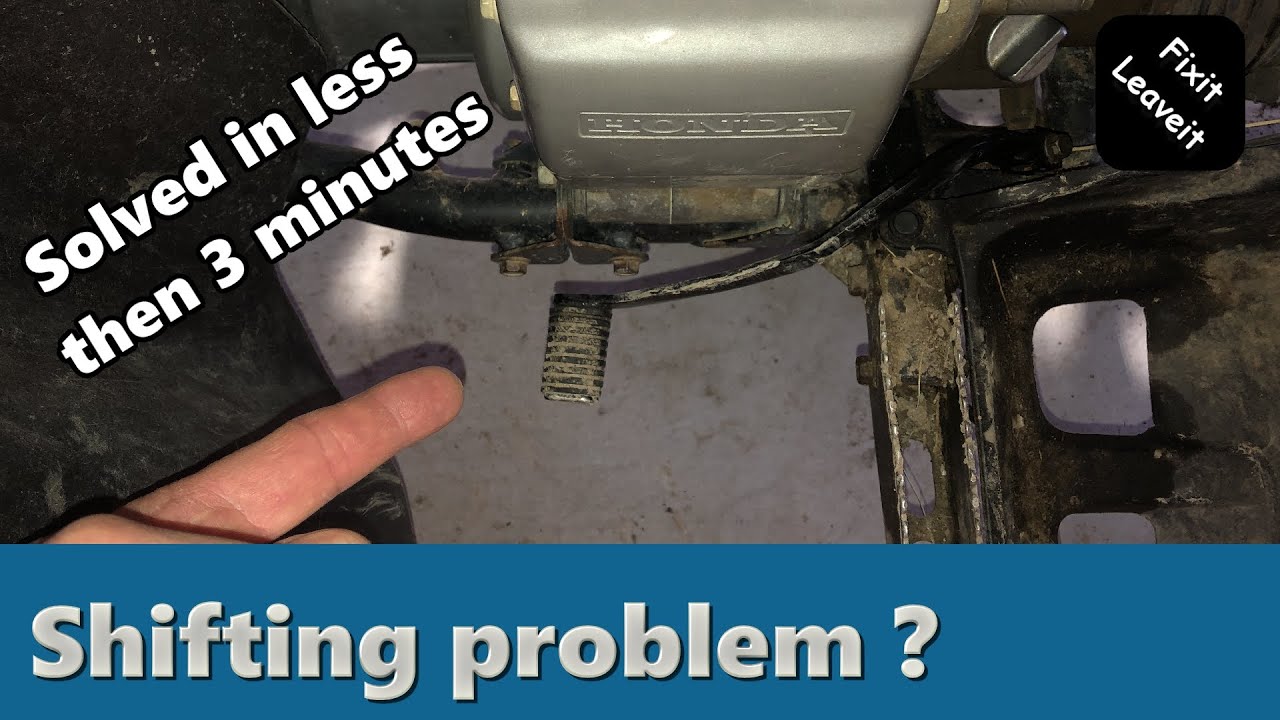 Honda Foreman S - Shifter adjustment