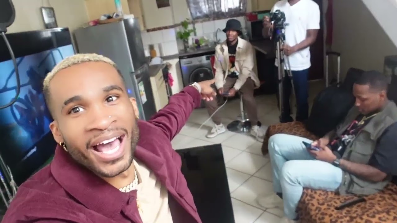 I took a train to Pretoria to make an Amapiano song 🔥