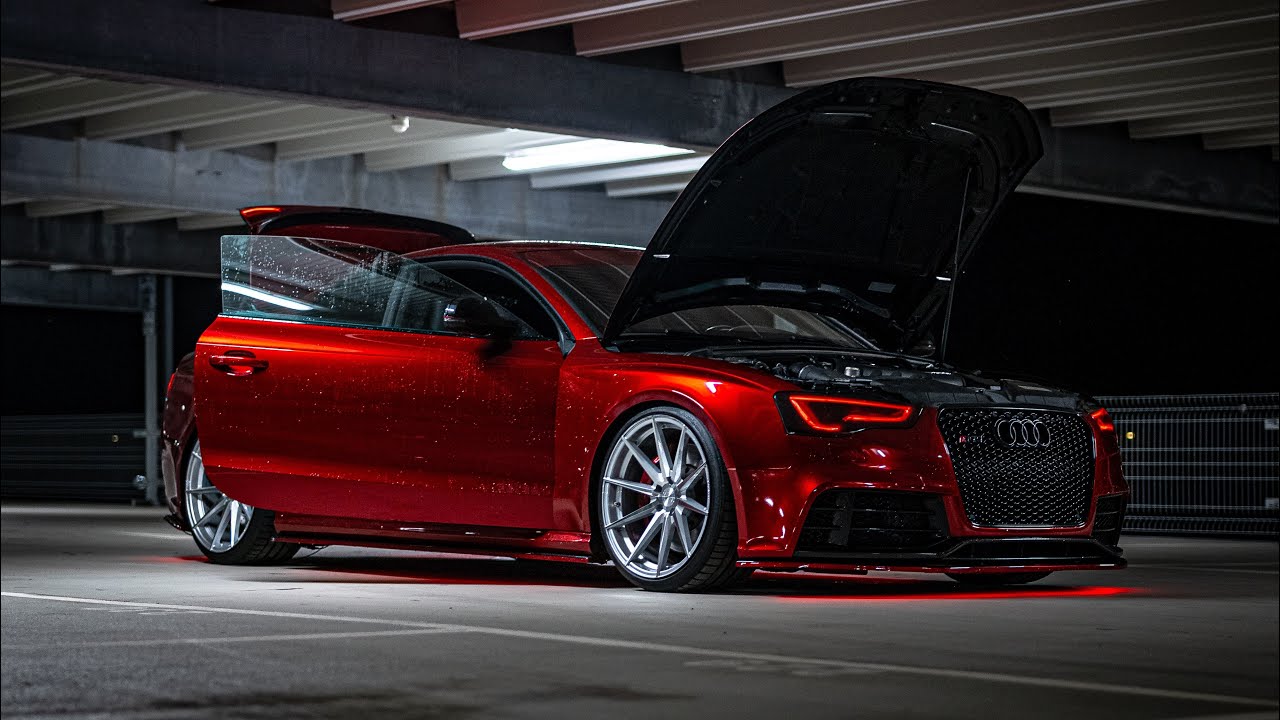 Audi RS5 Vampire Red [4K]
