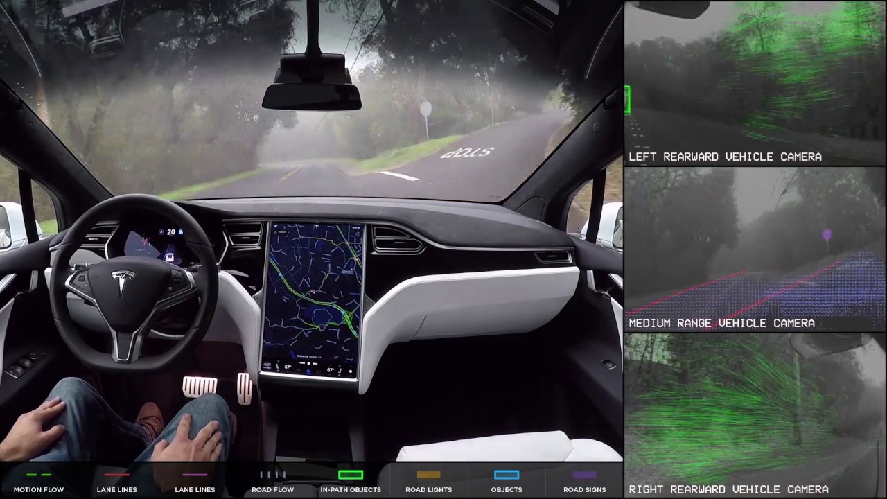 Autopilot Full Self Driving Demonstration Nov 18 2016 Realtime Speed