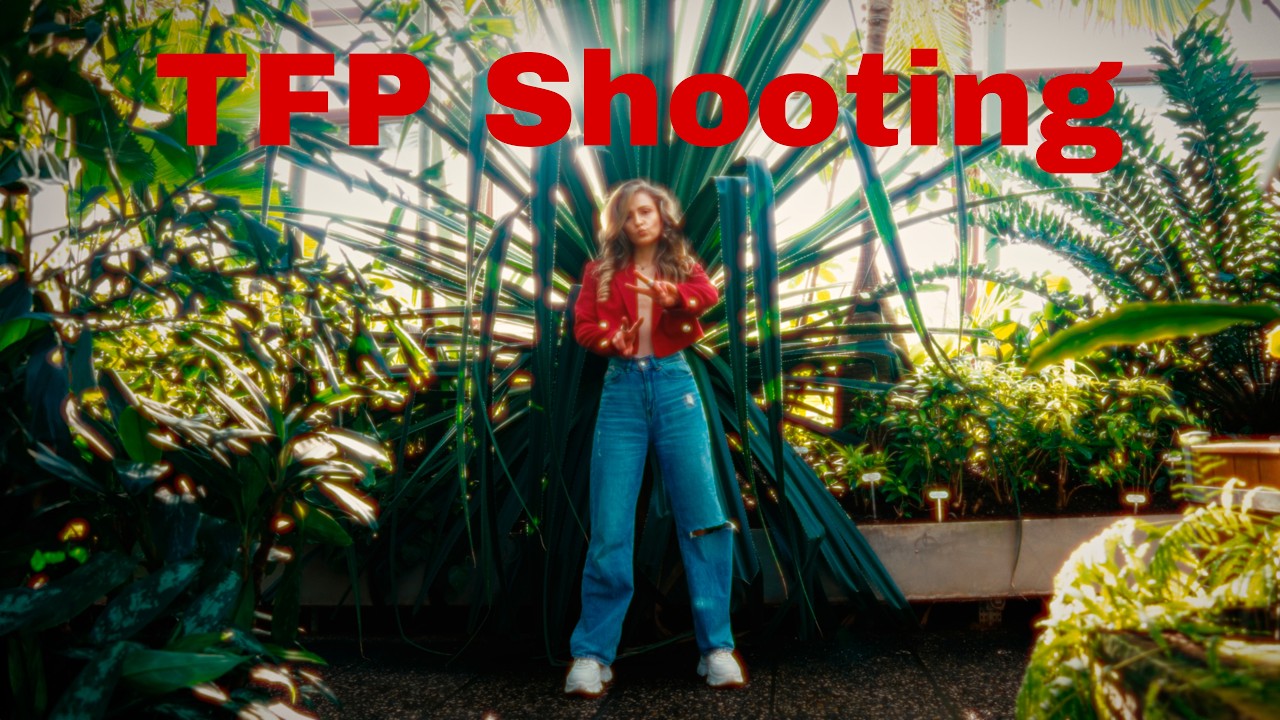 TFP Shooting mit Steffi, Tropical Vibe, Analoger Video Look