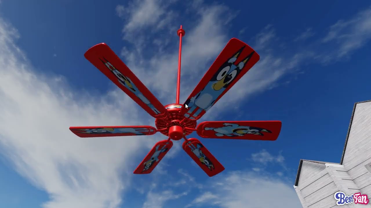 DIY Wobbly Vintage Ceiling Fan Sets World Record for Best Fan!!!