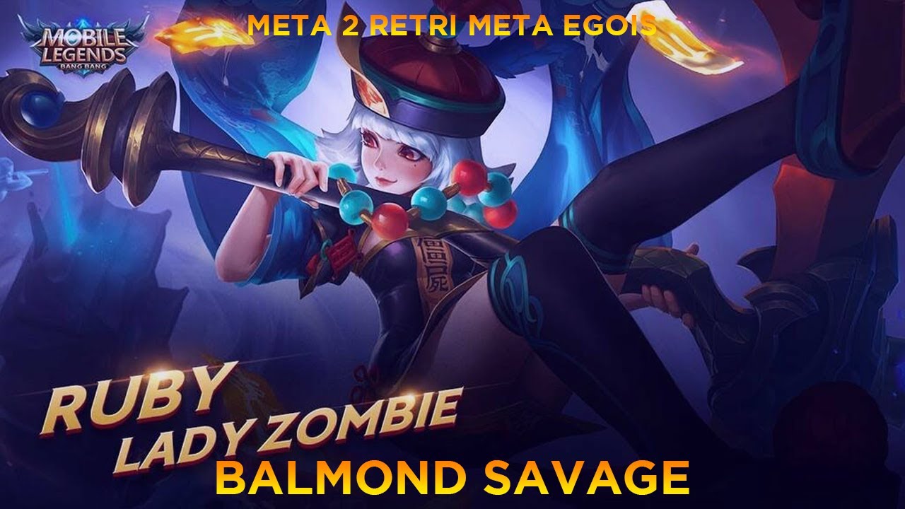 GAMEPLAY RUBY EPIC SKIN LADY ZOMBIE