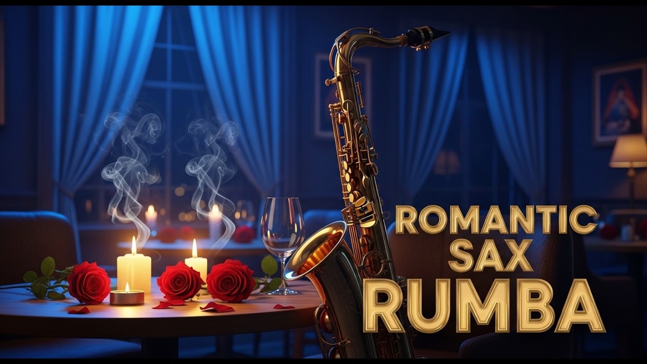Romantic Sax Rumba Bolero Love Night | Música Instrumental Elegante para Noches de Amor