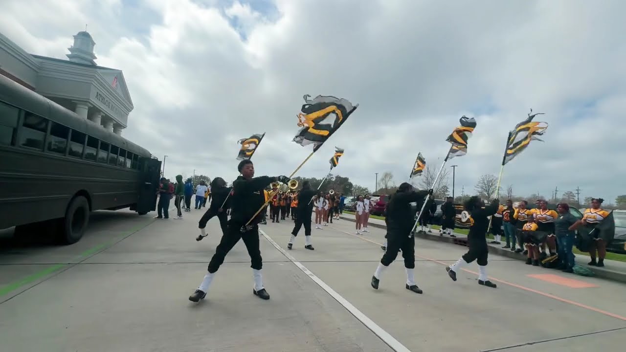 McMain Color Guard | Pre Parade Performance 🎭✨(2025)