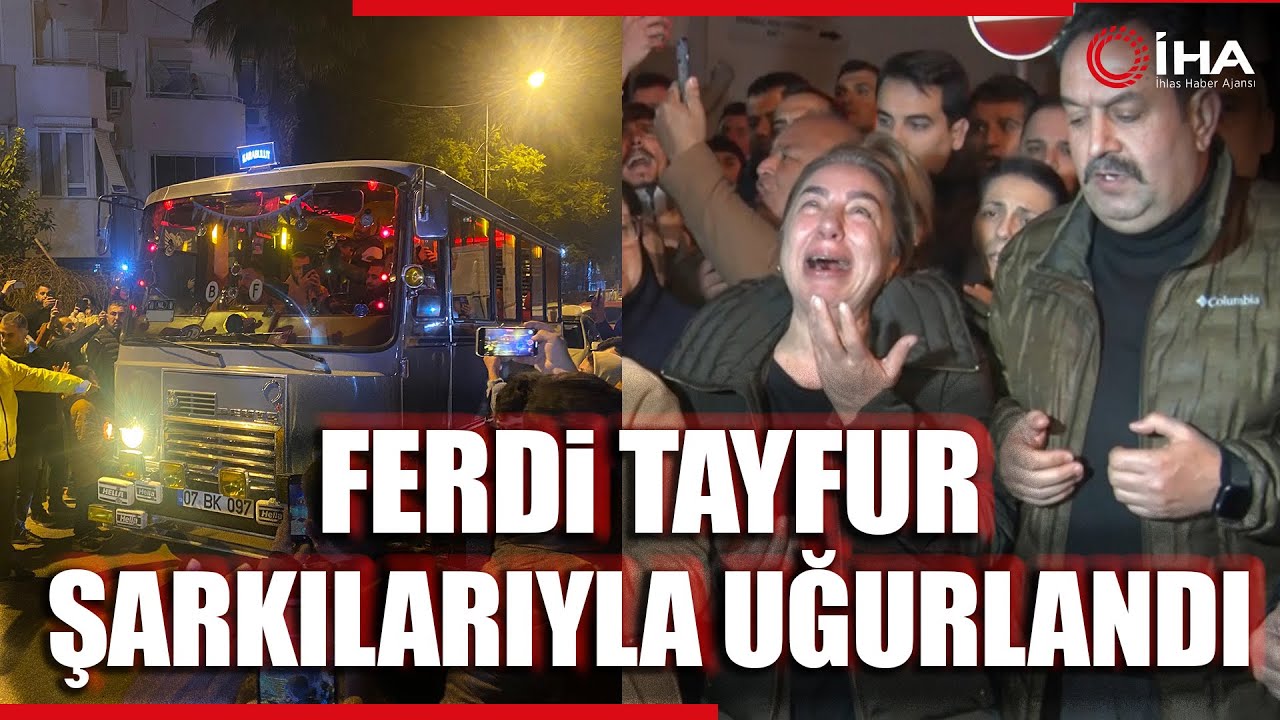 Antalya'da Vefat Eden Ferdi Tayfur Şarkılarıyla Uğurlandı
