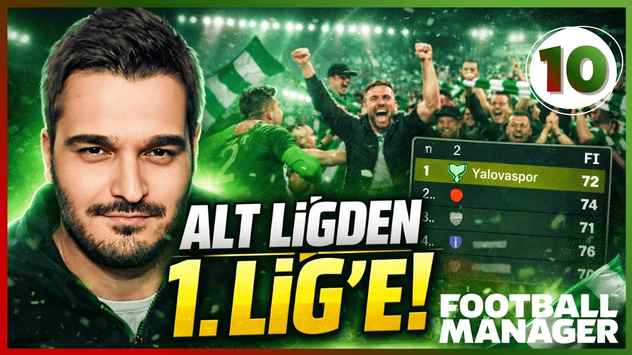 Süper Lig Yolunca Son Basamak! 1. Lig'de Yalovaspor | Amatörden En Tepeye #9