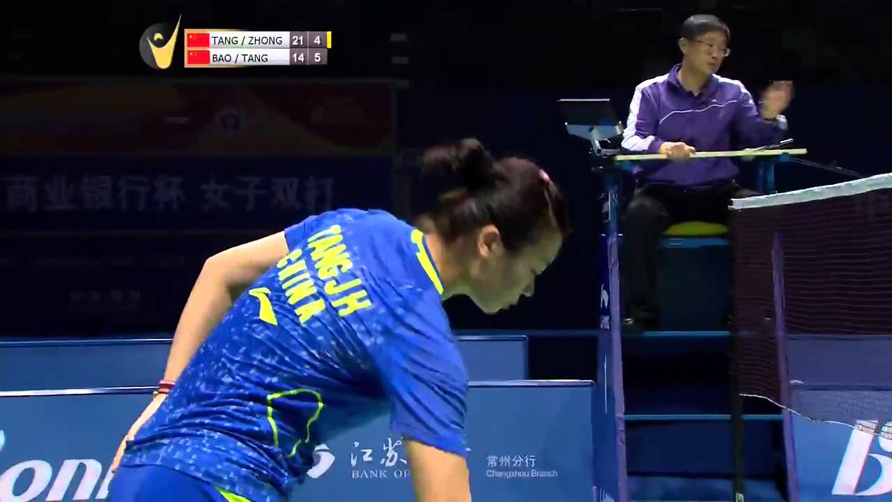 Tang J.H/Zhong Q.X vs Bao Yixin/Tang Y.T | WD F Match 4 - Bonny China Masters 2015