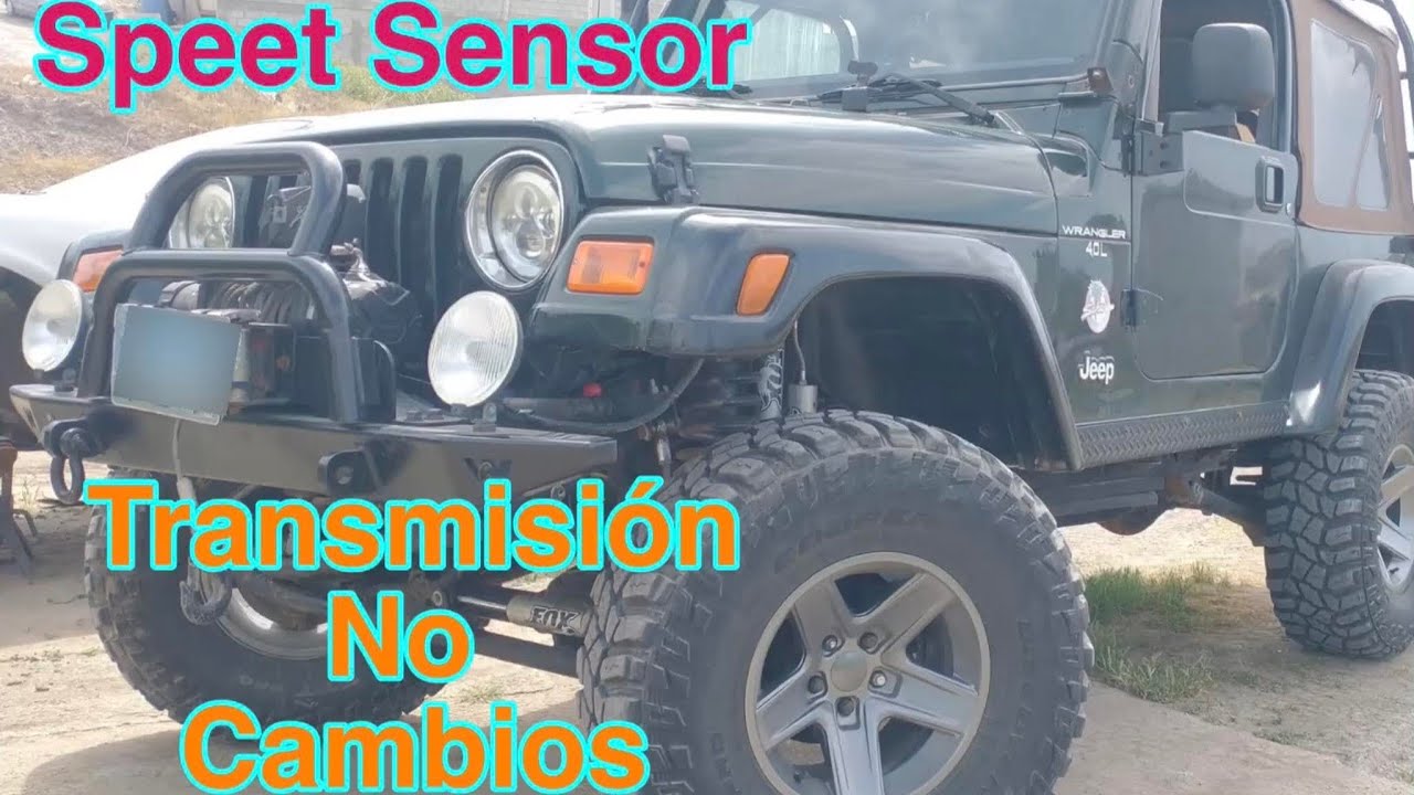 Transmisión no Cambia no Marca Velocidad en Tablero P0500 Jeep Wrangler