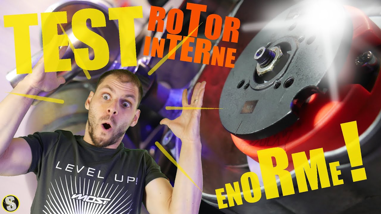 ⚡⚡TEST d'un allumage &agrave; rotor INTERNE - 😵😵ENORME !