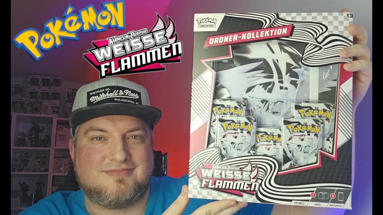 POKEMON WEIßE FLAMMEN ORDNER KOLLEKTION