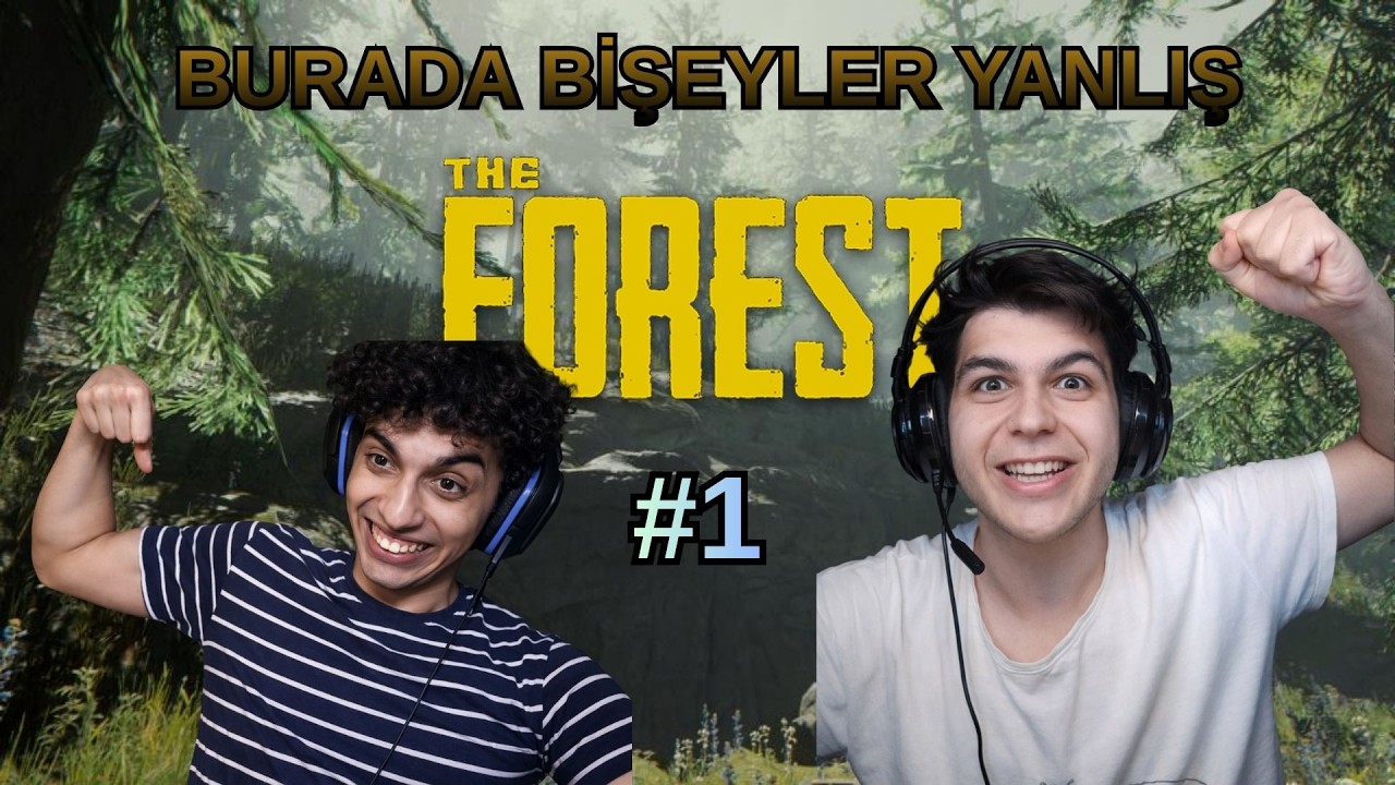 BU ADADA HAYATTA KALMAK ZOR! İlk Günümüz | The Forest