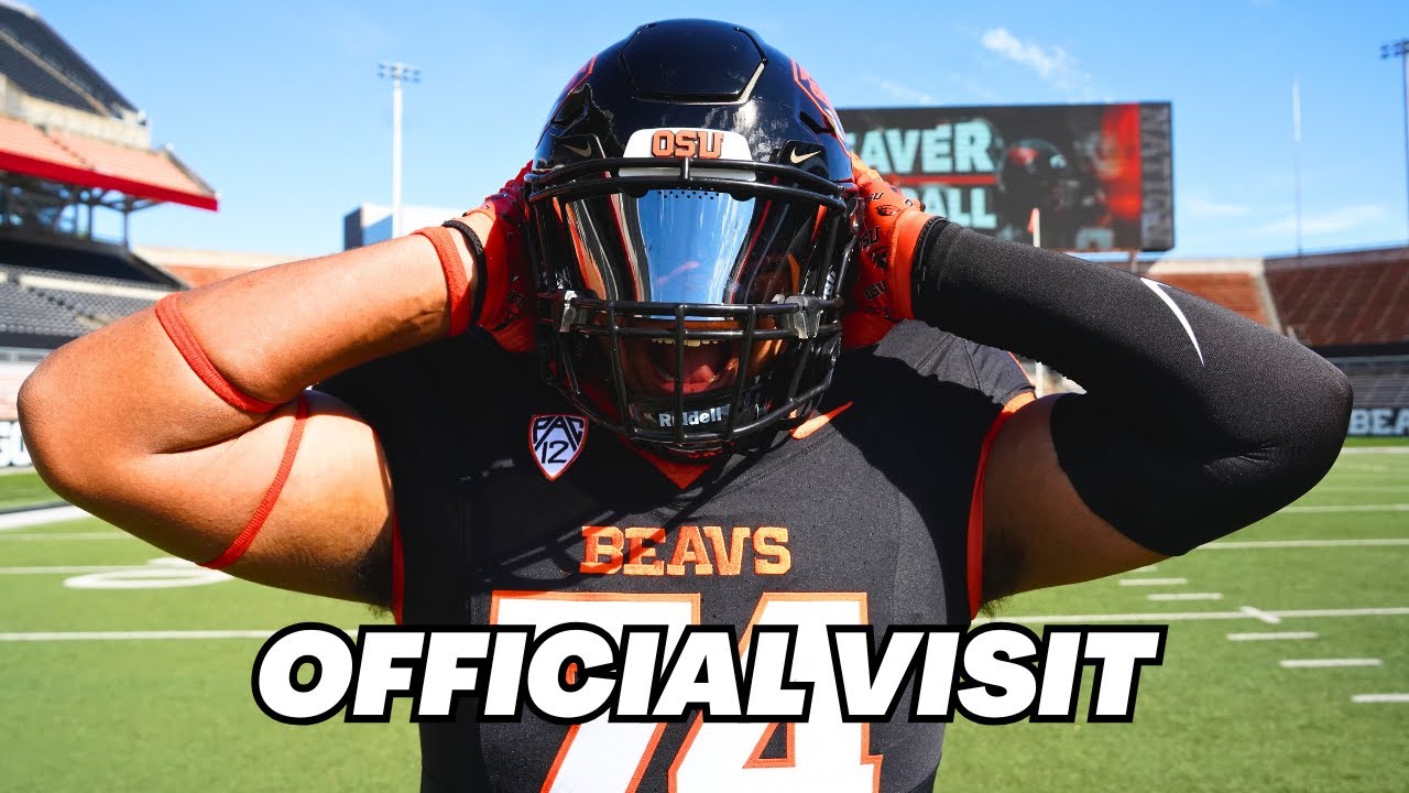 Come On An OV To Oregon State! Official Visit VLOG | College Football