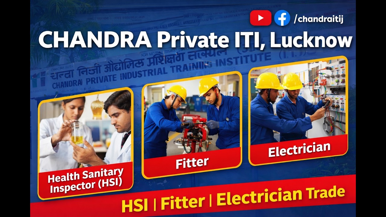 CHANDRA Private Industrial Training Institute ( ITI ) Lucknow - Skill Development Motivational