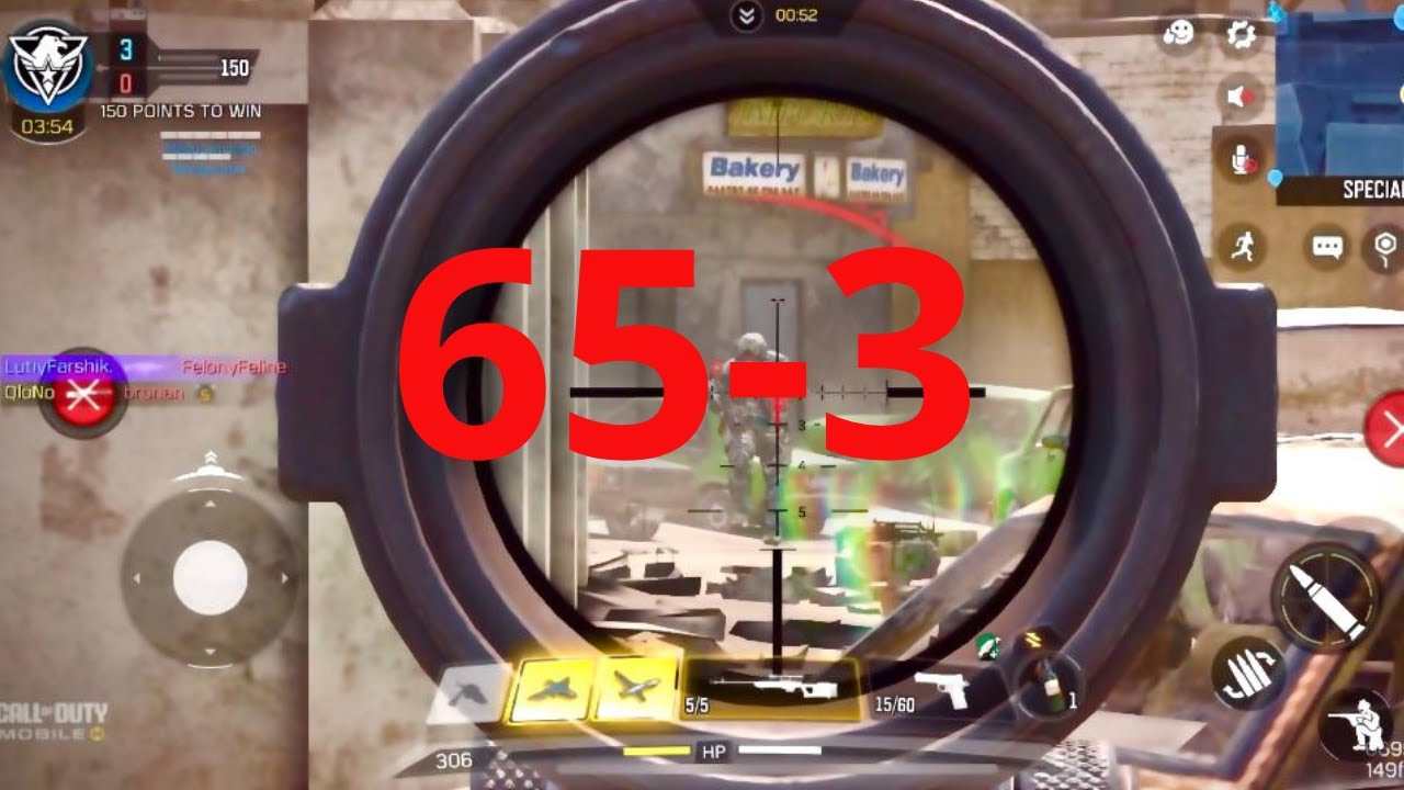 CODM: 65-3 Sniper LW3-Tundra
