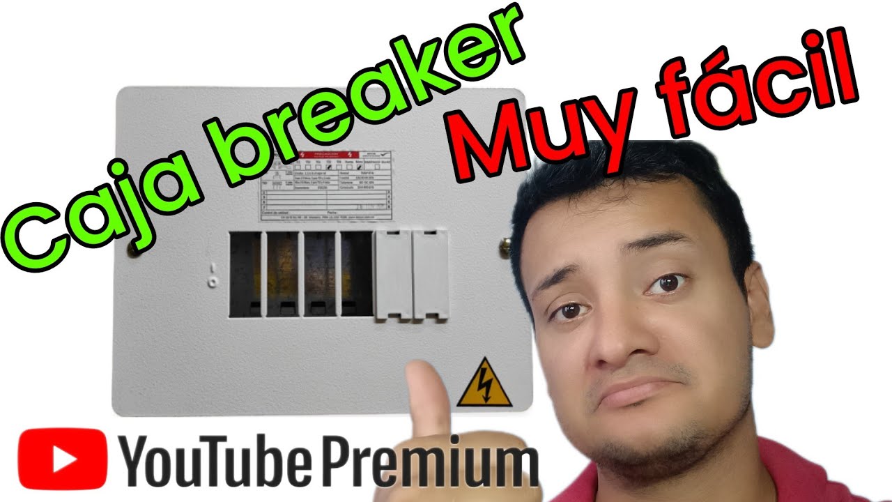 caja de breaker o gabinete eléctrico fácil