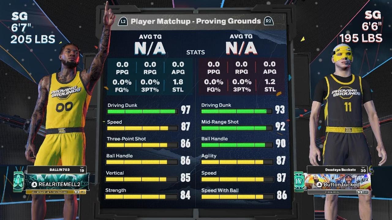 NBA 2K26 Running random proving grounds just tryna #SURVIVE💯💯👀👀
